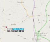 Zemljevid - Lokacija servisa